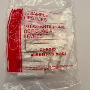 VTG Avon Candid Burnished Rose Lipstick Samples NIP
